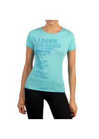Dimensione Danza Футболка голубая Dimensione Danza Футболка голубая